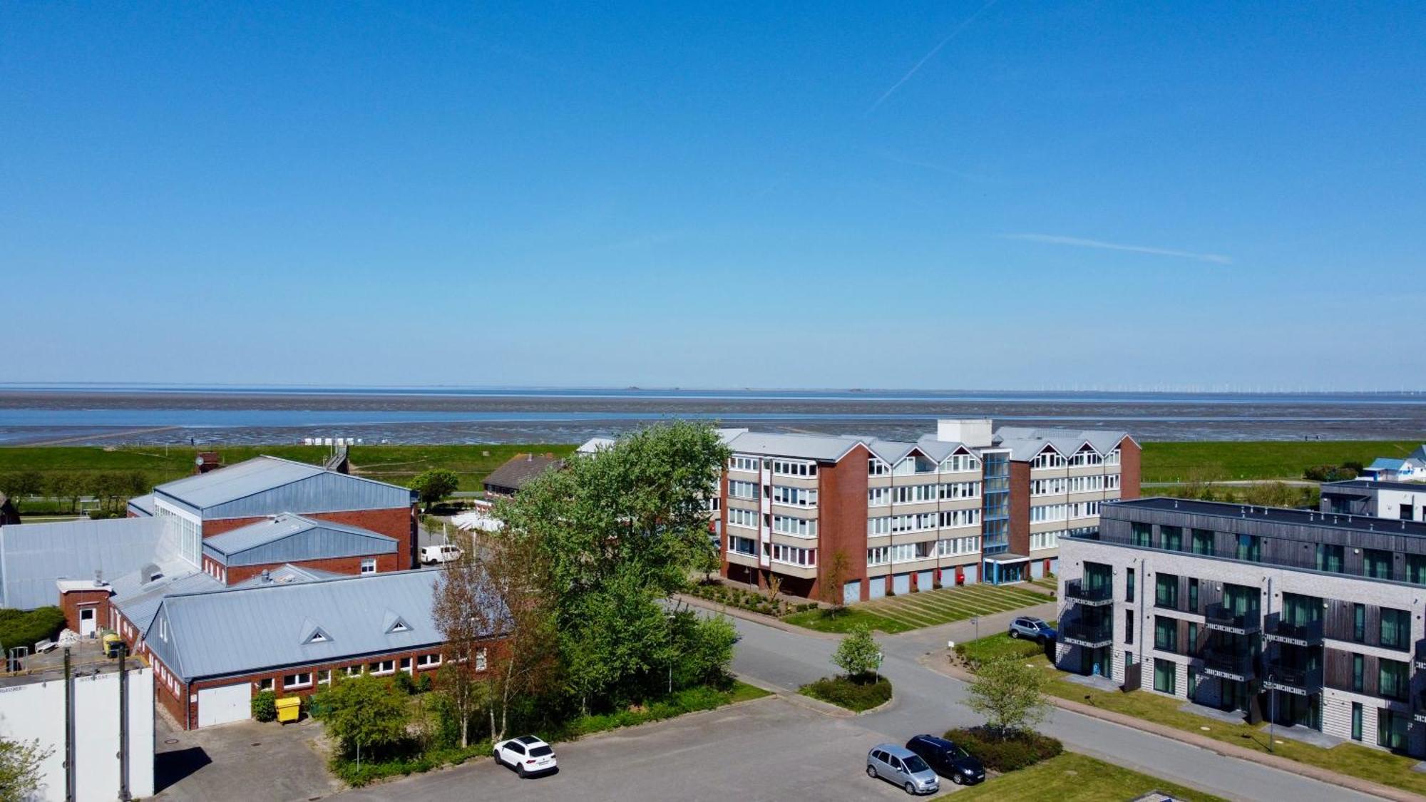 Apartment Meerflair Mit Balkon Nordstrand Bagian luar foto